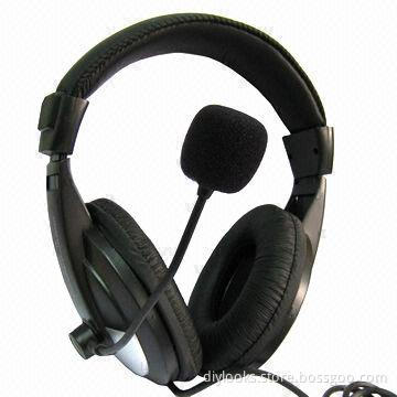 Dynamic Communication Headset, 20-20,000Hz Frequency Range, 110dB Sensitivity